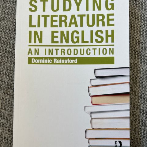 Studying English Literature - an introduction