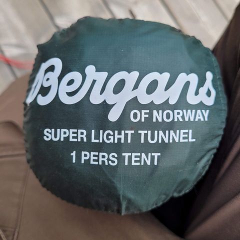 Bergans Super Light Tunnel 1-person Telt