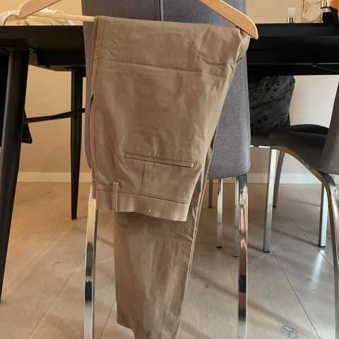 Zara Chinos Stretch Skinny Fit bukse str 38 (S) Beige