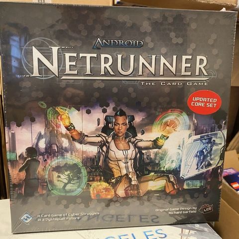 Android Netrunner LCG Updated Core Set - nytt/uåpnet