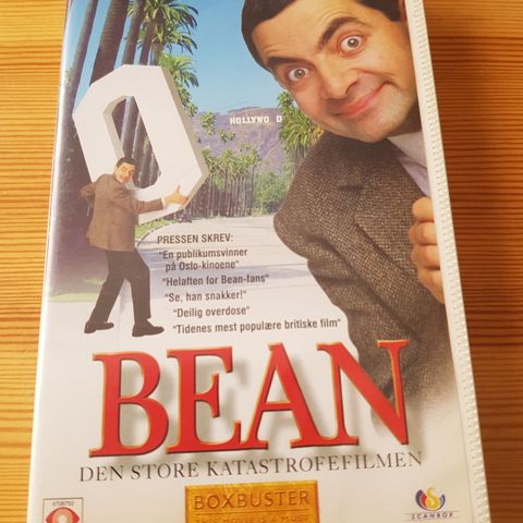 Bean Den Store Katastrofe Filmen vhs