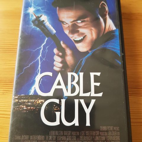 Cable Guy med Jim Carrey vhs