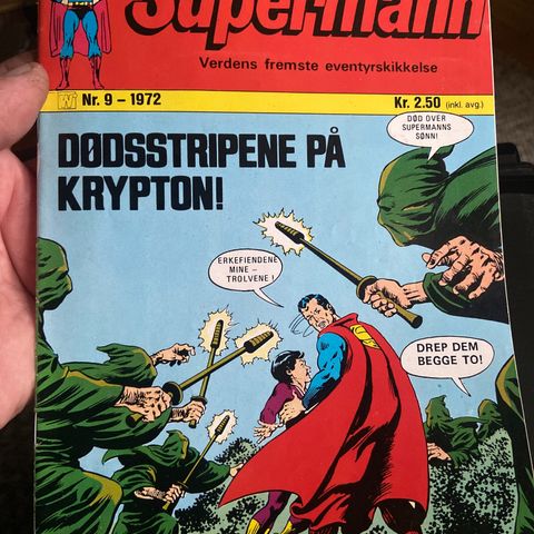 Supermann nr 9, 1972
