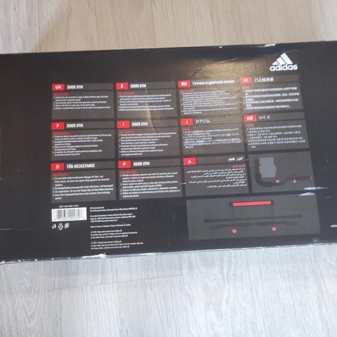 Adidas door gym + gym ball  75 cm