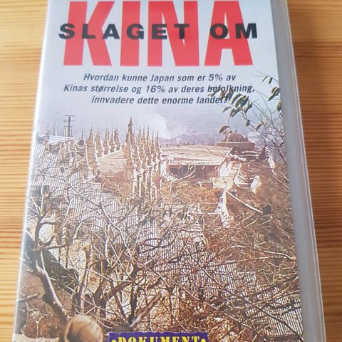 Slaget om Kina vhs