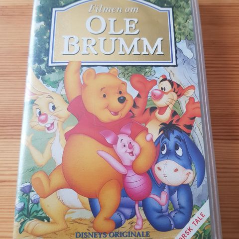 Disney Filmen om Ole Brumm vhs