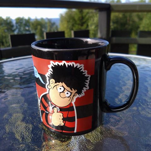 Staffordshire Kilncraft , Dennis the Menace Beano krus