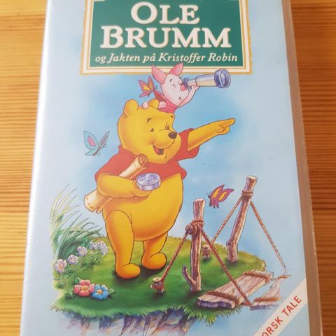 Disney Ole Brumm og Jakten på Kristoffer Robin vhs