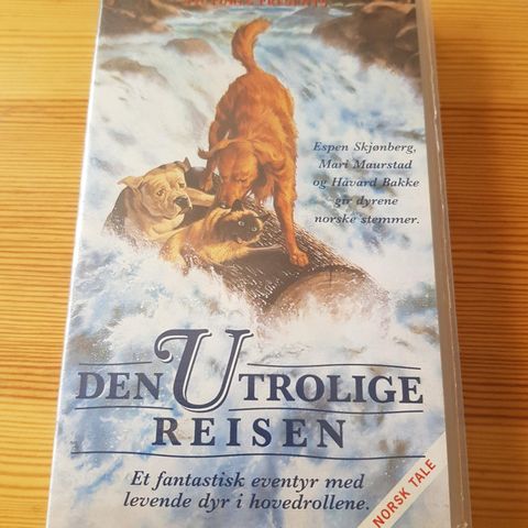 Den Utrolig Reisen vhs