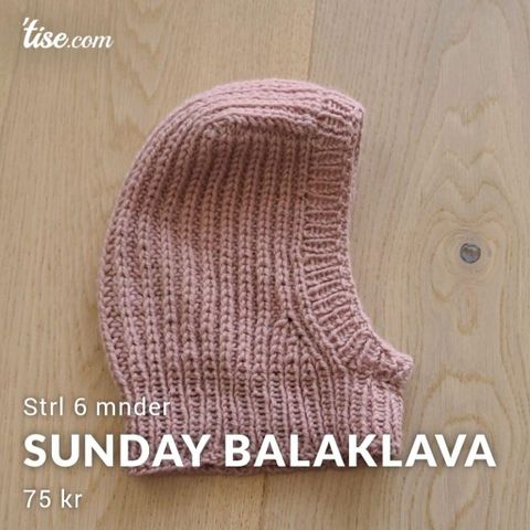 Sunday balaklava