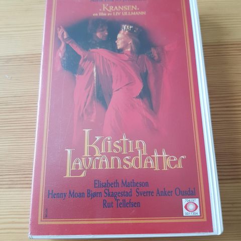 Kristin Lavransdatter vhs