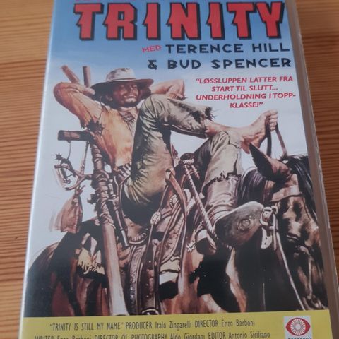 Jeg hater fortsatt Trinity med Bud Spencer og Terence Hill vhs