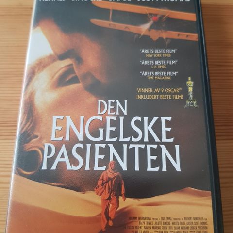 Den Engelske Pasienten vhs