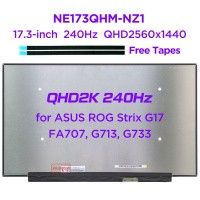 17,3" 240hz LCD display til ASUS ROG Strix og Razer blade