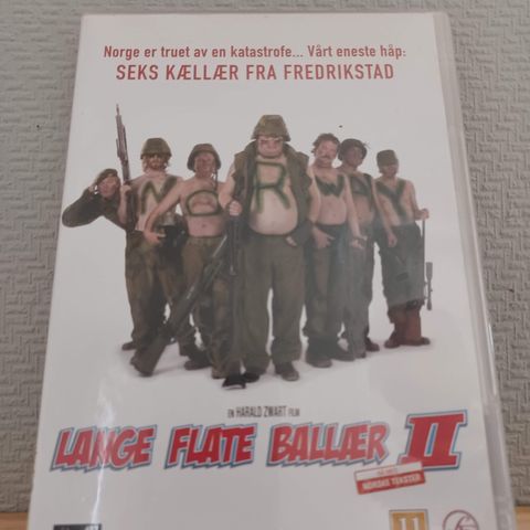 Lange Flate Ballær II - Komedie (DVD) –  3 filmer for 2