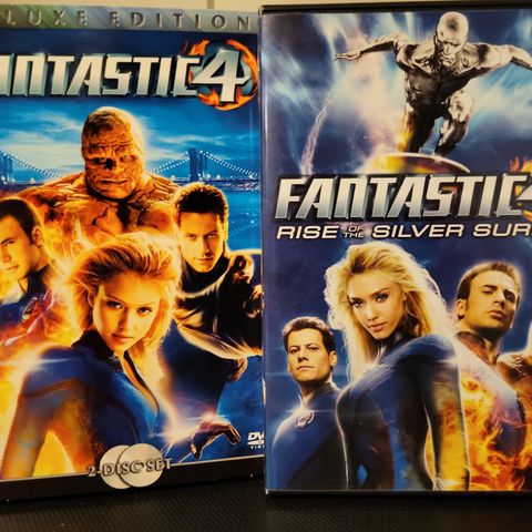 Fantastic 4 -
og 
Fantastic 4 - Rise of the Silver Surfer