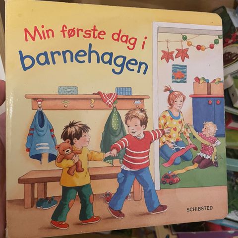 Min første dag i barnehagen