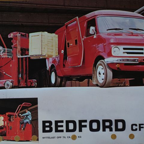 Bedford CF 1800 brosjyre