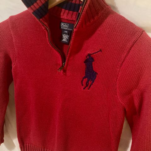 Jakke og genser Polo Ralph Lauren str S (8) Big pony