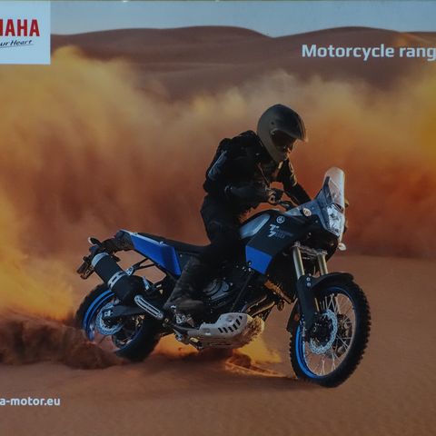 Yamaha 2019  the range, engelsk samlebrosjyre