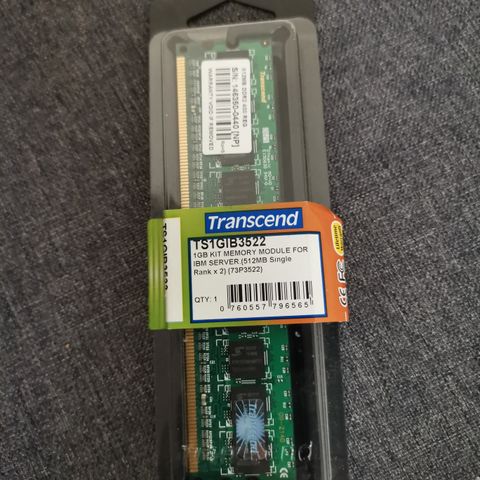 Ddr2 transcend 512mb