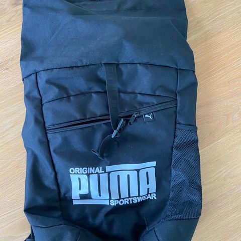 Puma sekk, ny! Lett sekk/ ransel/ skolesekk