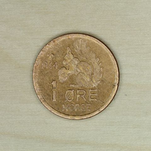 1 øre 1964 Norge   (1053)