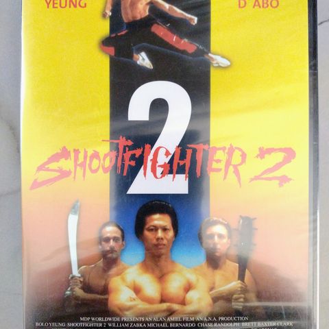 Dvd. Shootfigther 2. Action. Norsk tekst. Ny i plast.