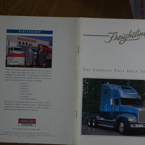 Freighliner 1994 brosjyre