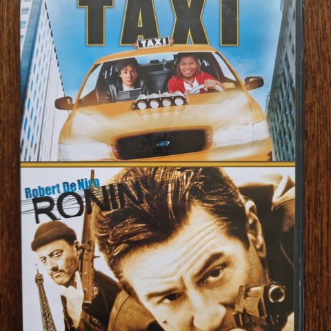 Taxi & Ronin (1998 & 2004) DVD Filmer