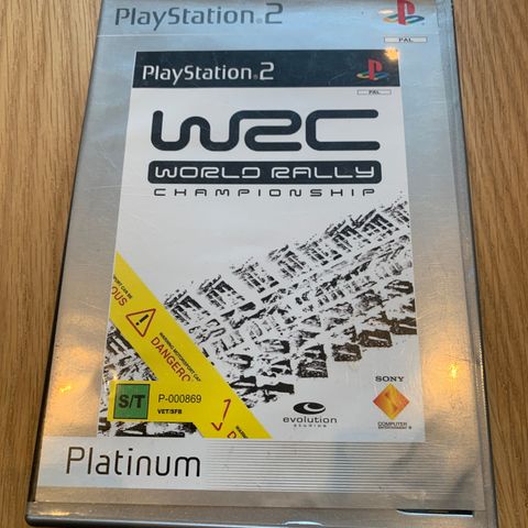 W2C world rally championship PS2