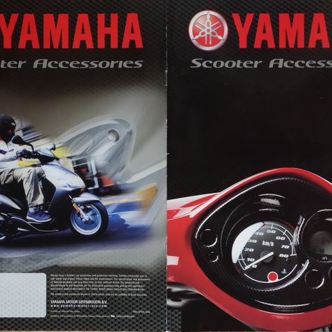 Yamaha Scooter Accessories 2002 mod   brosjyrer
