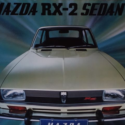 Mazda RX-2 Sedan 1971 brosjyre