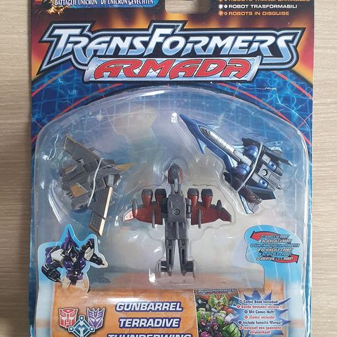 Transformers Armada Air Military Mini-Con Team (2003)