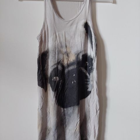 Singlet topp med print fra Cubus