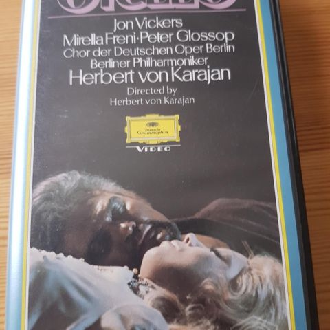 Giuseppe Verdi Otello vhs