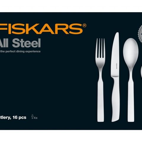 Fiskars All steel Service inneholder total 56 deler