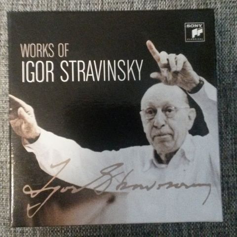 Works of Igor Stravinsky (22CD)