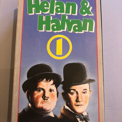 Helan & Halvan film 1 og 2 VHS