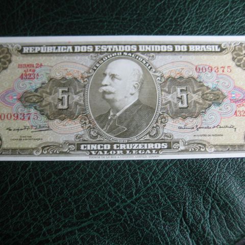 5 Cruzeiros Brasil unc