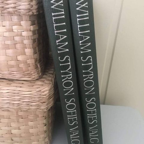 Sofies valg bind 1 og 2 av William Styron