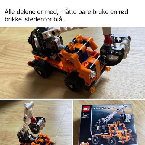 Lego technic byggesett