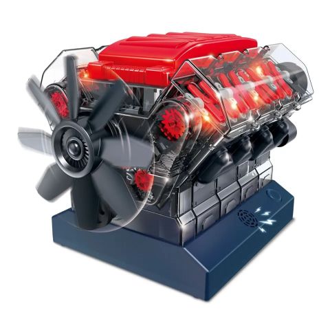 V8-motor byggesett