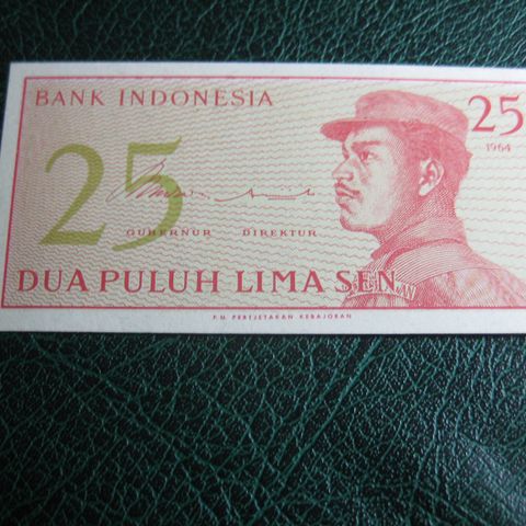 25 Puluh Indonesia unc