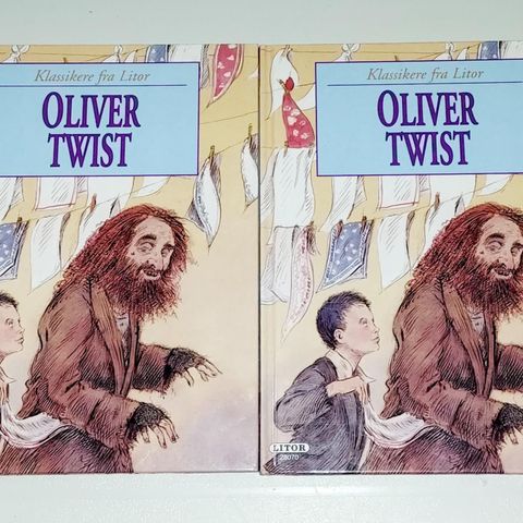 2 KLASSIKERE BØKER.OLIVER TWIST.