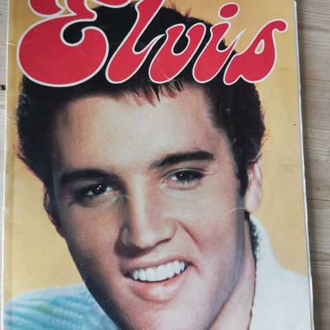 Blad om Elvis Presley ca 65 sider, Semic forkag.