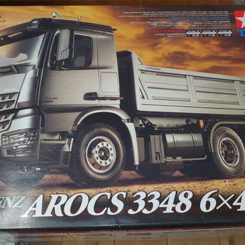 Tamiya 56357 MB AROCS 3348 6x4 Tipper Truck RTR