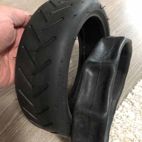 Electric scooter new tire