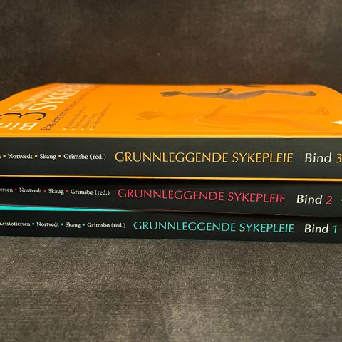 Grunnleggende sykepleie bind 1-3