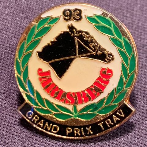 Jarlsberg Grand Prix trav 1993 pins